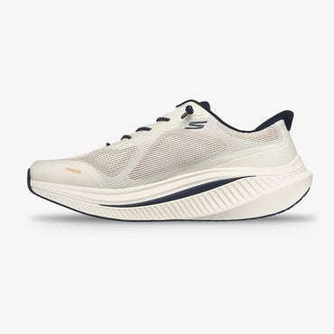 Tenis Skechers Cushioning Arch Fit Hombre  Blanco Azul