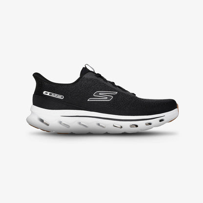 Tenis Skechers Go Walk Glide-Step 2.0 Hombre Negro Blanco