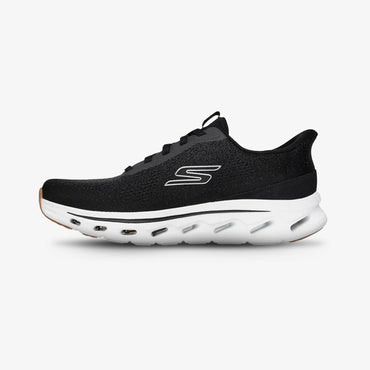 Tenis Skechers Go Walk Glide-Step 2.0 Hombre Negro Blanco