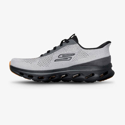 Tenis Skechers Go Walk Glide-Step 2.0 Hombre Gris Negro
