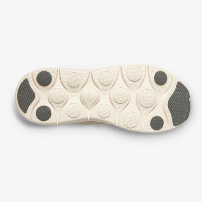 Tenis Skechers Cushioning Flex Hombre Beige Café