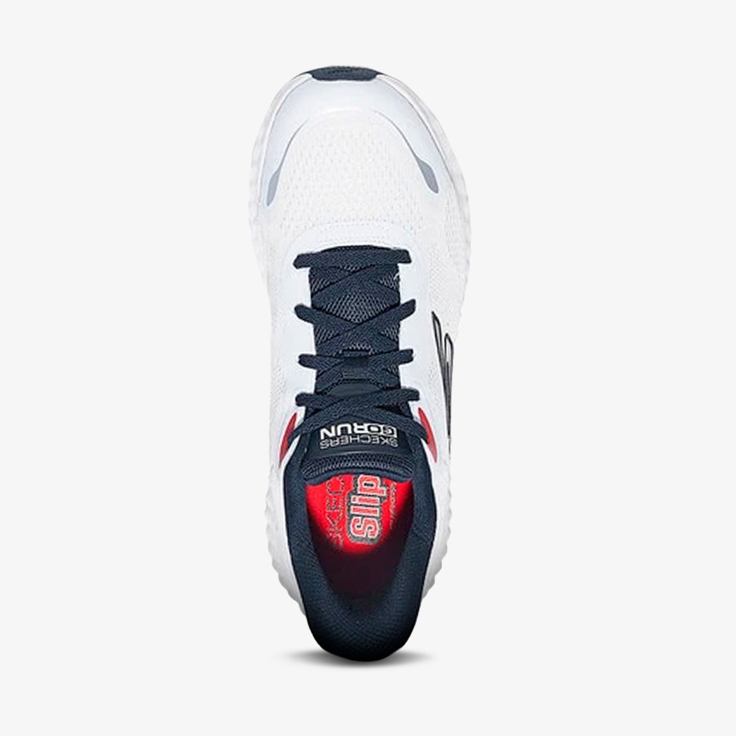 Tenis Skechers Go Run Now Hombre Blanco Navy