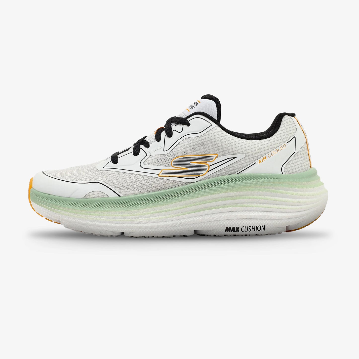 Tenis Skechers Max Cushioning Endeavour Hombre Blanco Verde