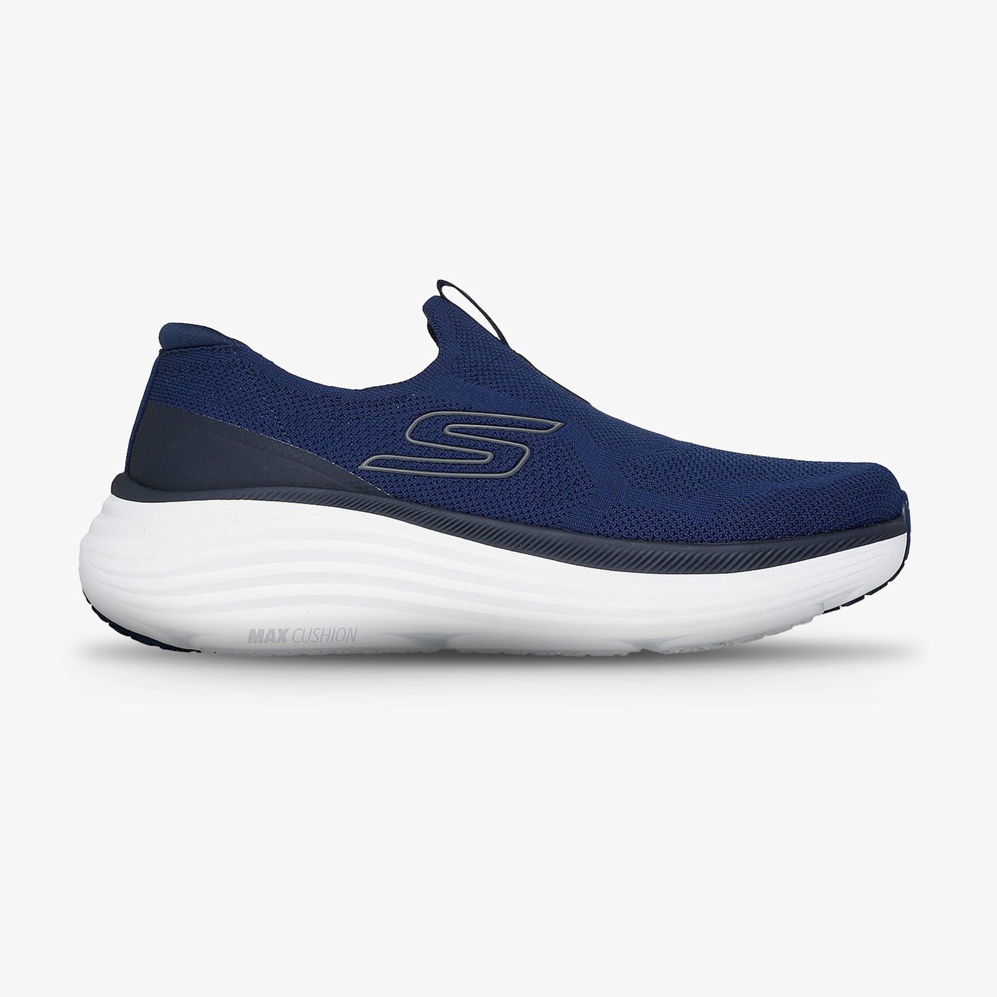 Tenis Skechers Max Cushioning Hombre Navy Blanco