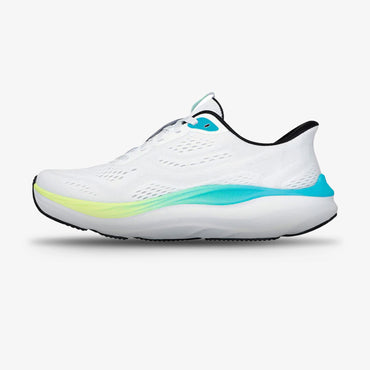 Tenis Skechers Slip-Ins Max Run Hombre Blanco Azul