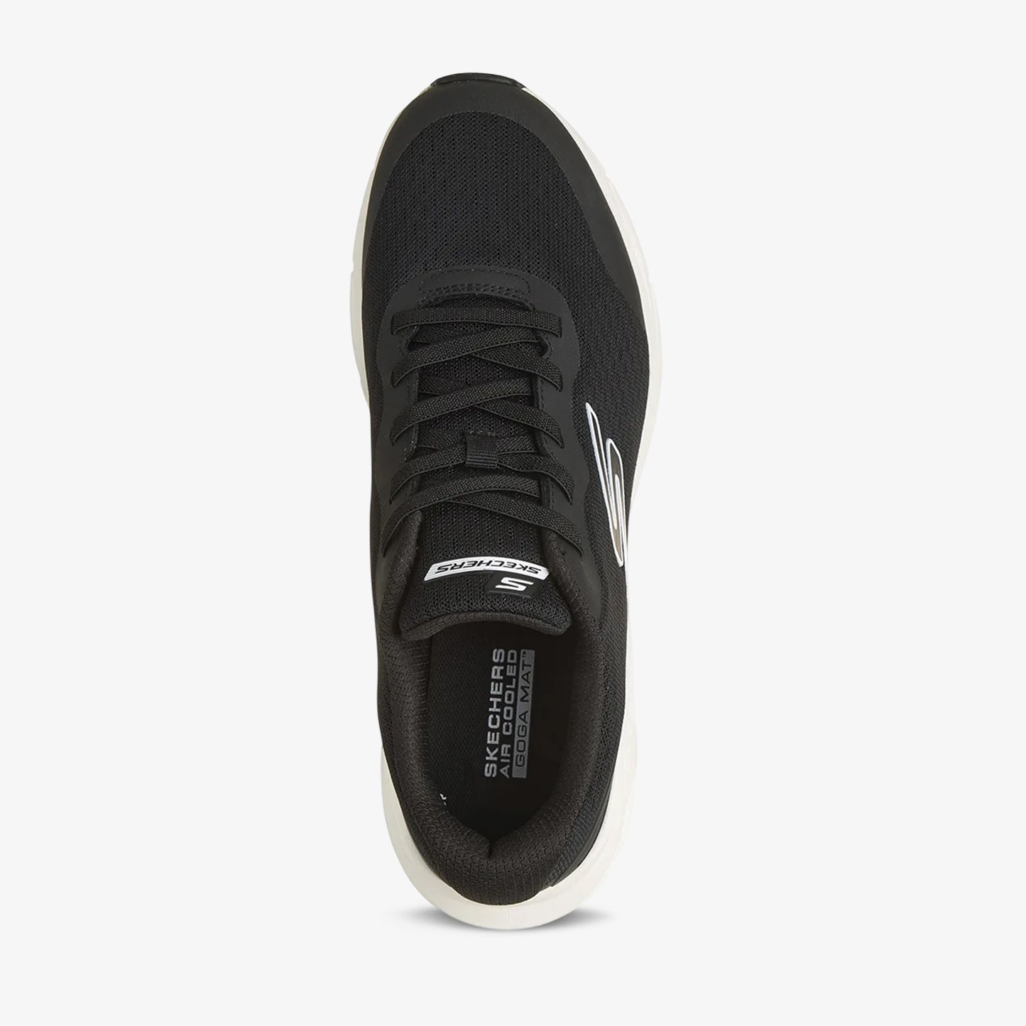 Tenis Skechers Glide Step Vortex Hombre Negro Blanco