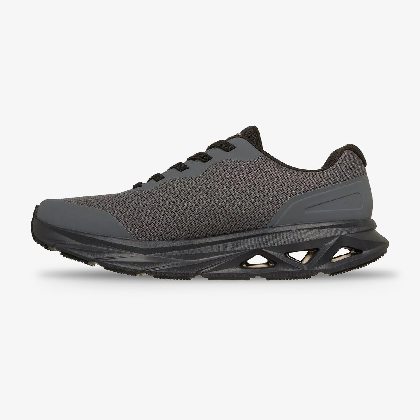 Tenis Skechers Glide Step Vortex Hombre Gris Negro