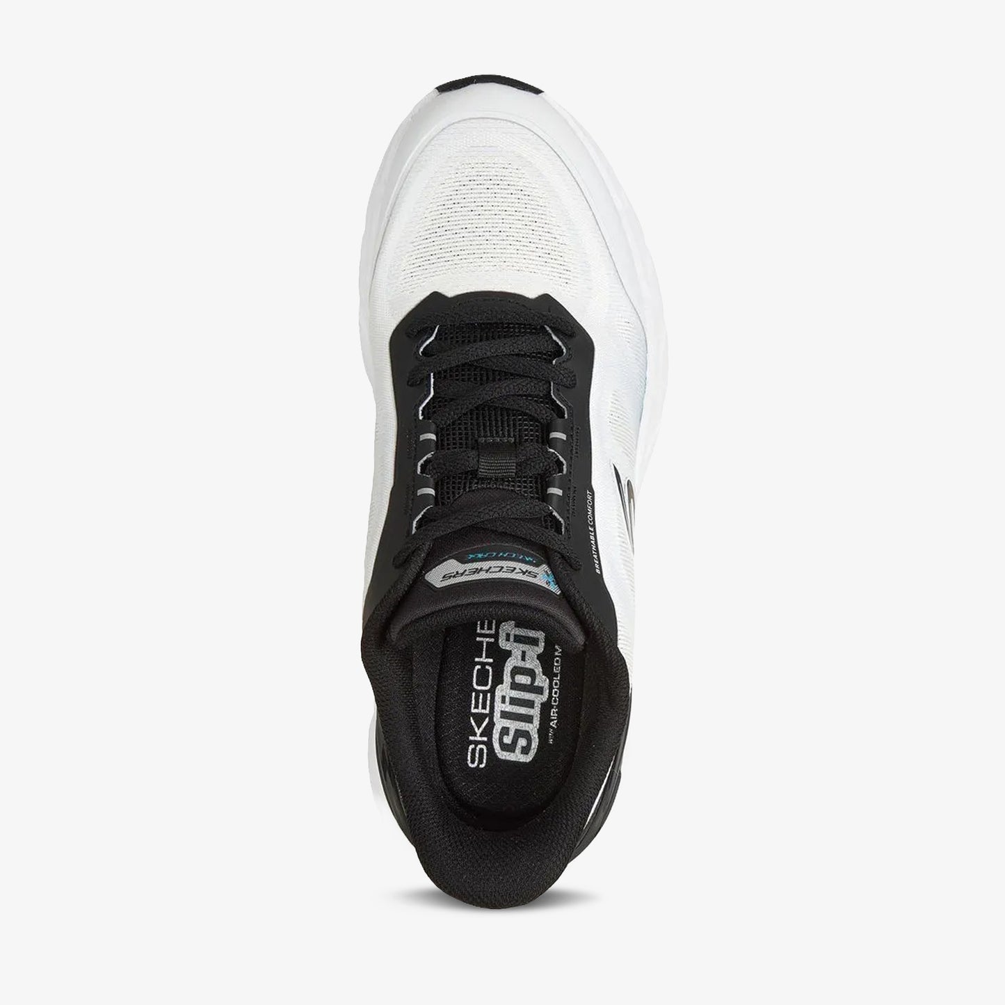 Tenis Skechers Cage Hombre Negro Azul