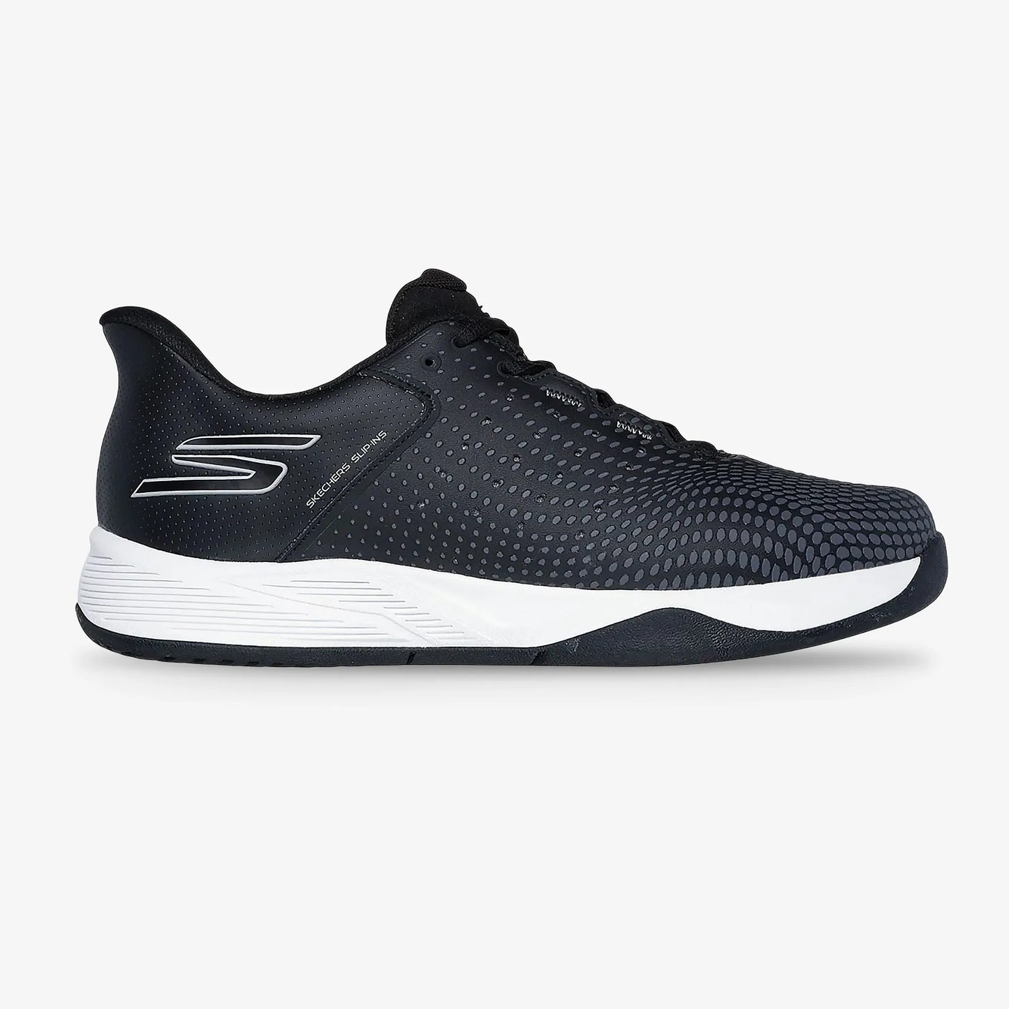 Tenis Skechers Viper Court Reload Padel Hombre Negro