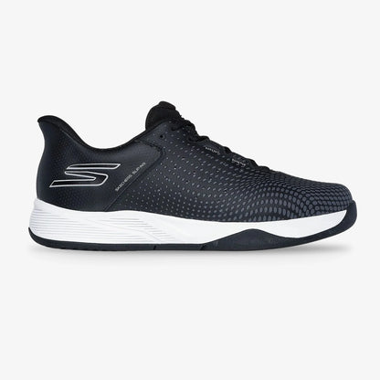 Tenis Skechers Viper Court Reload Padel Hombre Negro