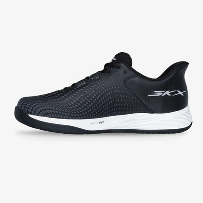 Tenis Skechers Viper Court Reload Padel Hombre Negro