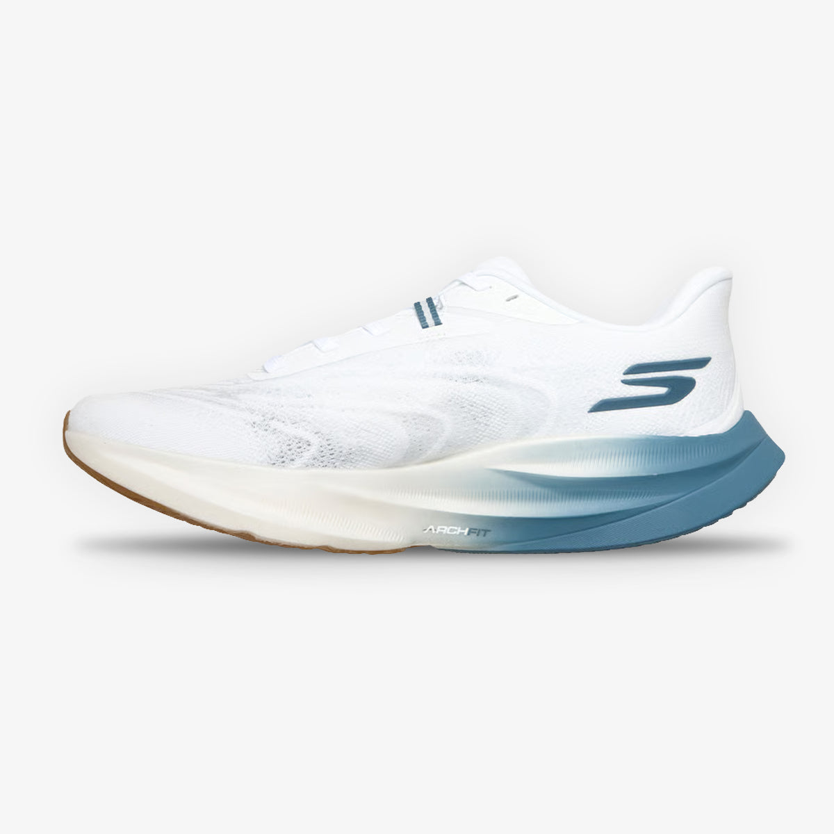 Tenis Skechers Aero Spark Hombre Blanco Azul