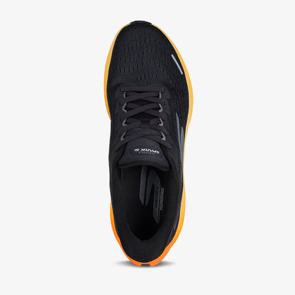 Tenis Skechers Aero Spark Hombre Negro Amarillo