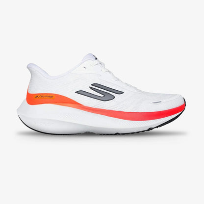 Tenis Skechers Slip-ins Aero Pulse Hombre Blanco Naranja