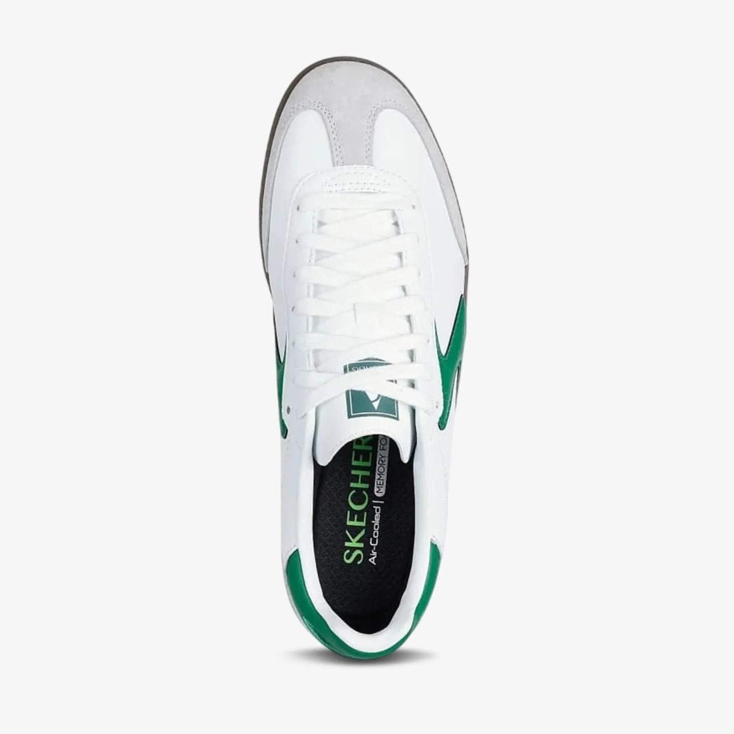 Tenis Skechers Hotshot Hombre Blanco Verde