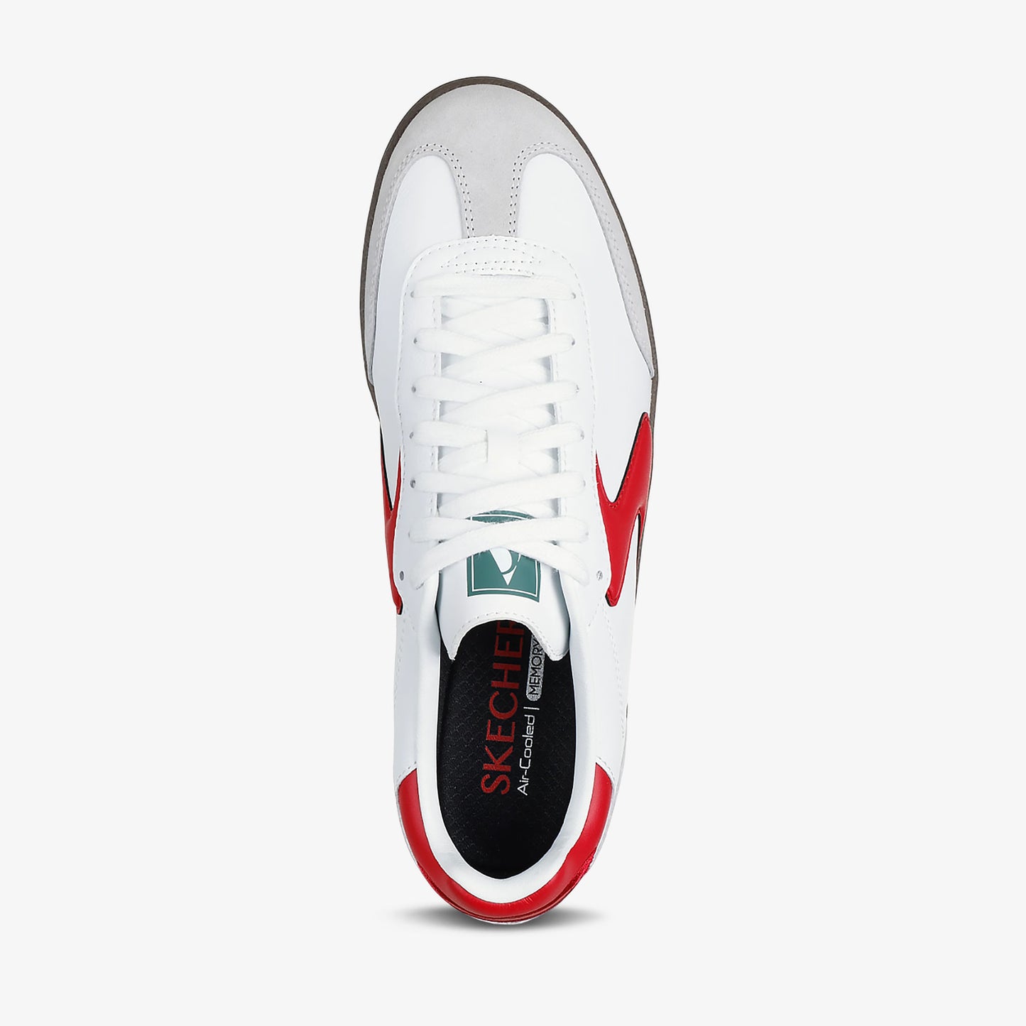Tenis Skechers Hotshot Hombre Blanco Verde