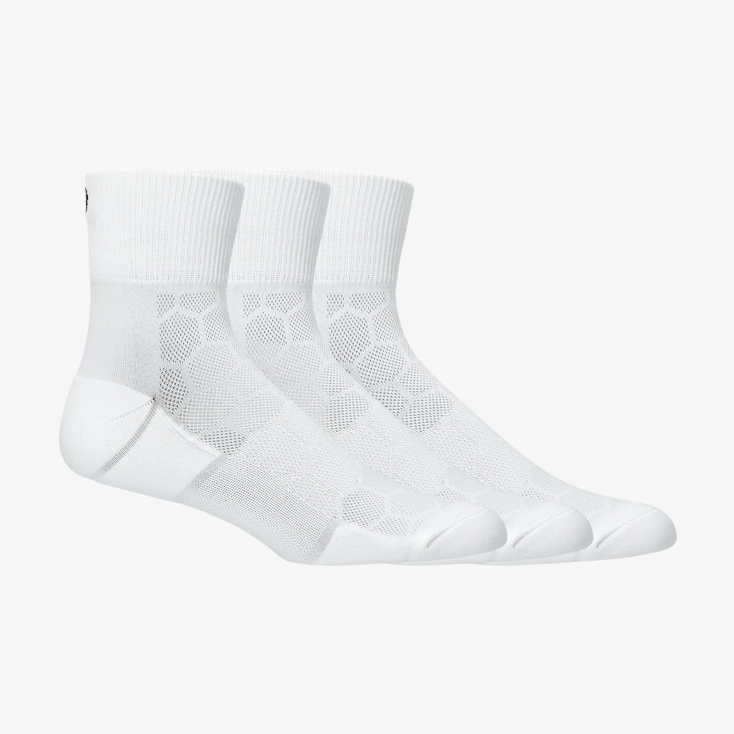 Medias Asics Quarter 3P Unisex Blanco