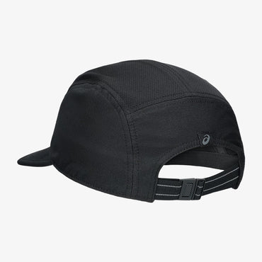 Gorra Asics Performance Run 5 Panel Unisex Negro