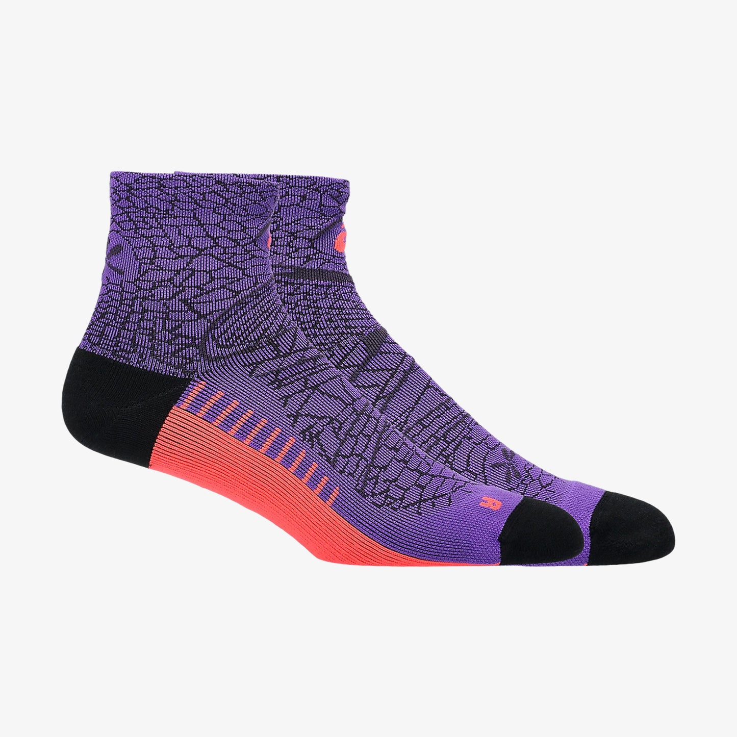 Medias Asics Performance Unisex Morado Negro