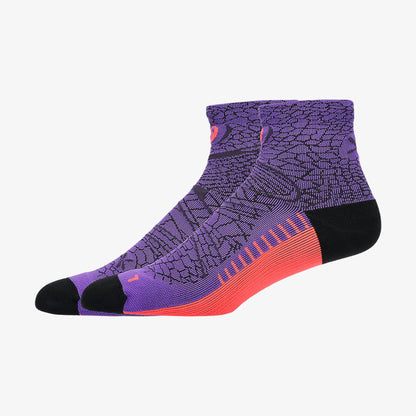 Medias Asics Performance Unisex Morado Negro