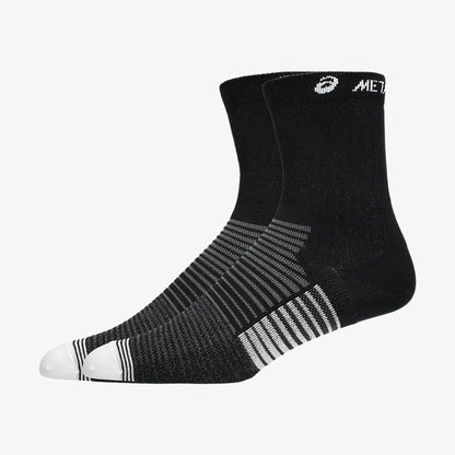 Medias Asics Metaspeed Socks Crew Unisex Negro Blanco