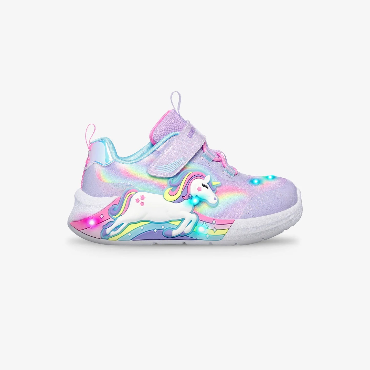 Tenis Skechers Unicorn Chaser Bebé Lila