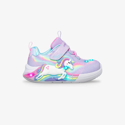 Tenis Skechers Unicorn Chaser Bebé Lila