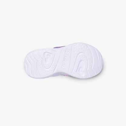 Tenis Skechers Heart Lights Bebé Lila