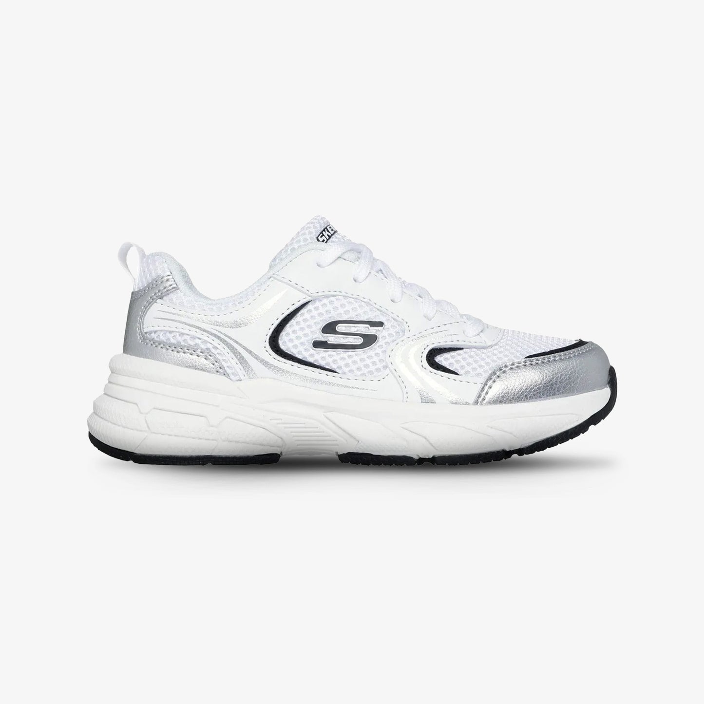 Tenis Skechers Retro Graph Niña Blanco