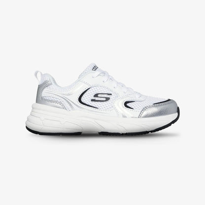 Tenis Skechers Retro Graph Niña Blanco