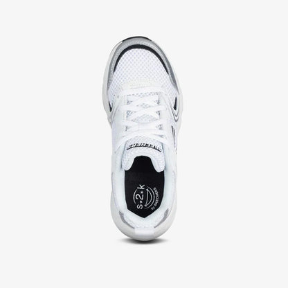 Tenis Skechers Retro Graph Niña Blanco