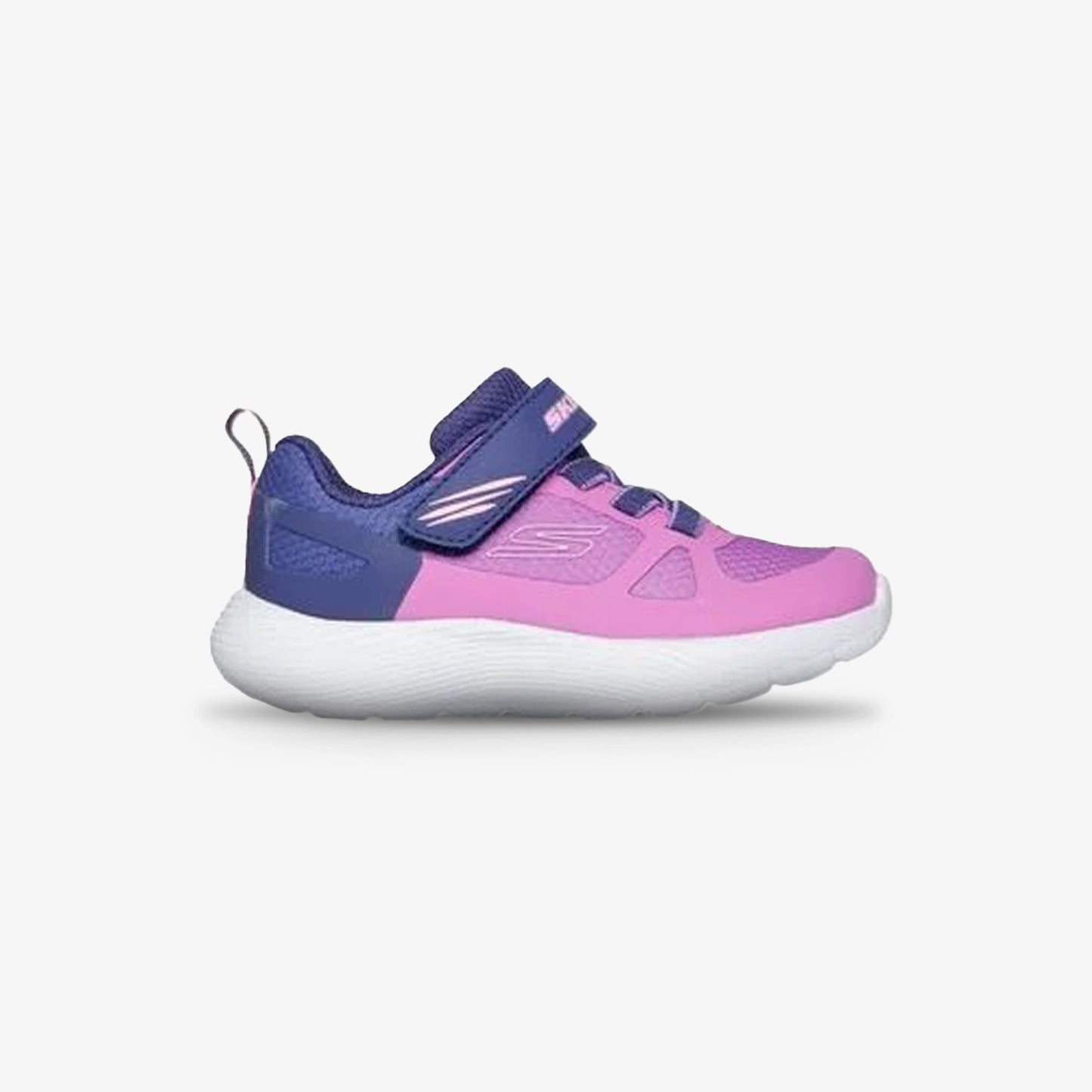Tenis Skechers Id Dyna Lite Niña Rosado Morado