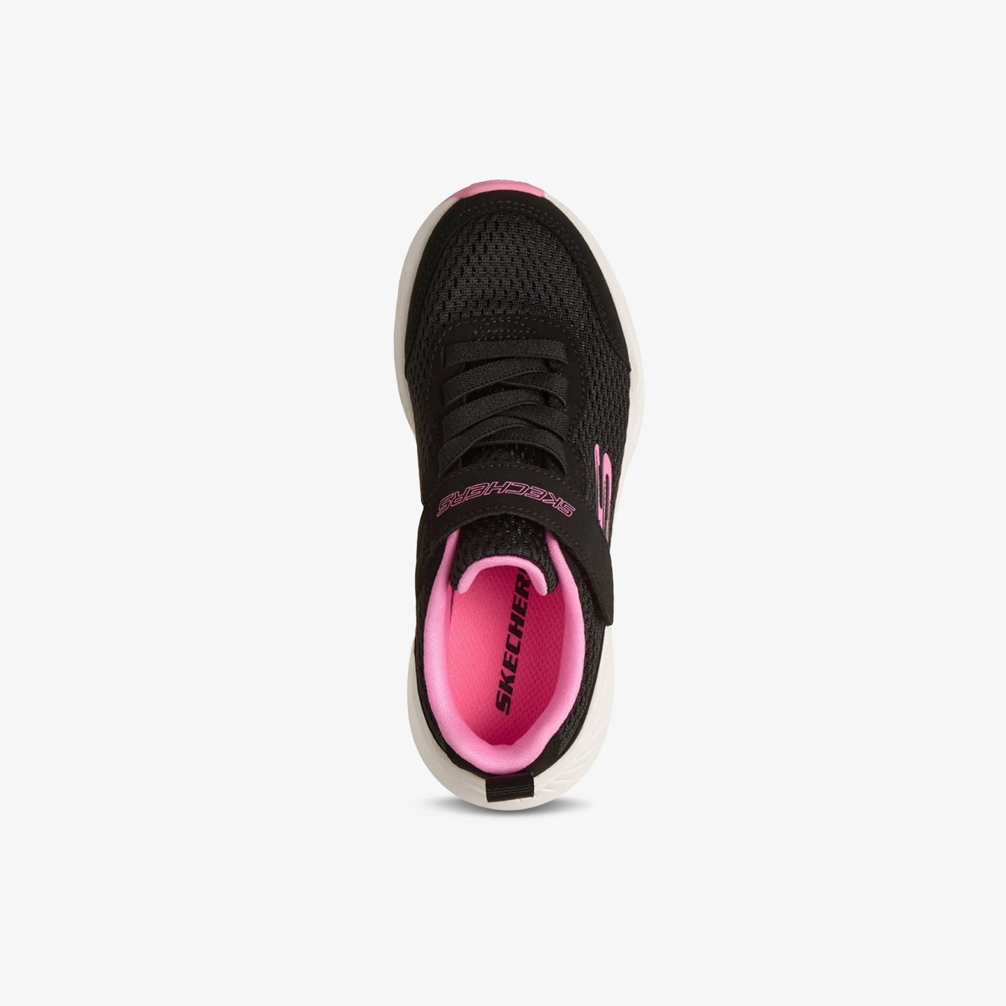 Tenis Skechers Edgeride Niña Negro Rosa