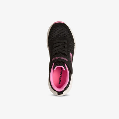 Tenis Skechers Edgeride Niña Negro Rosa