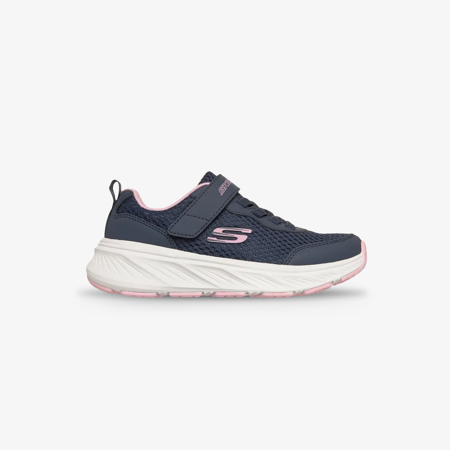 Tenis Skechers Edgeride Niña Azul Rosa