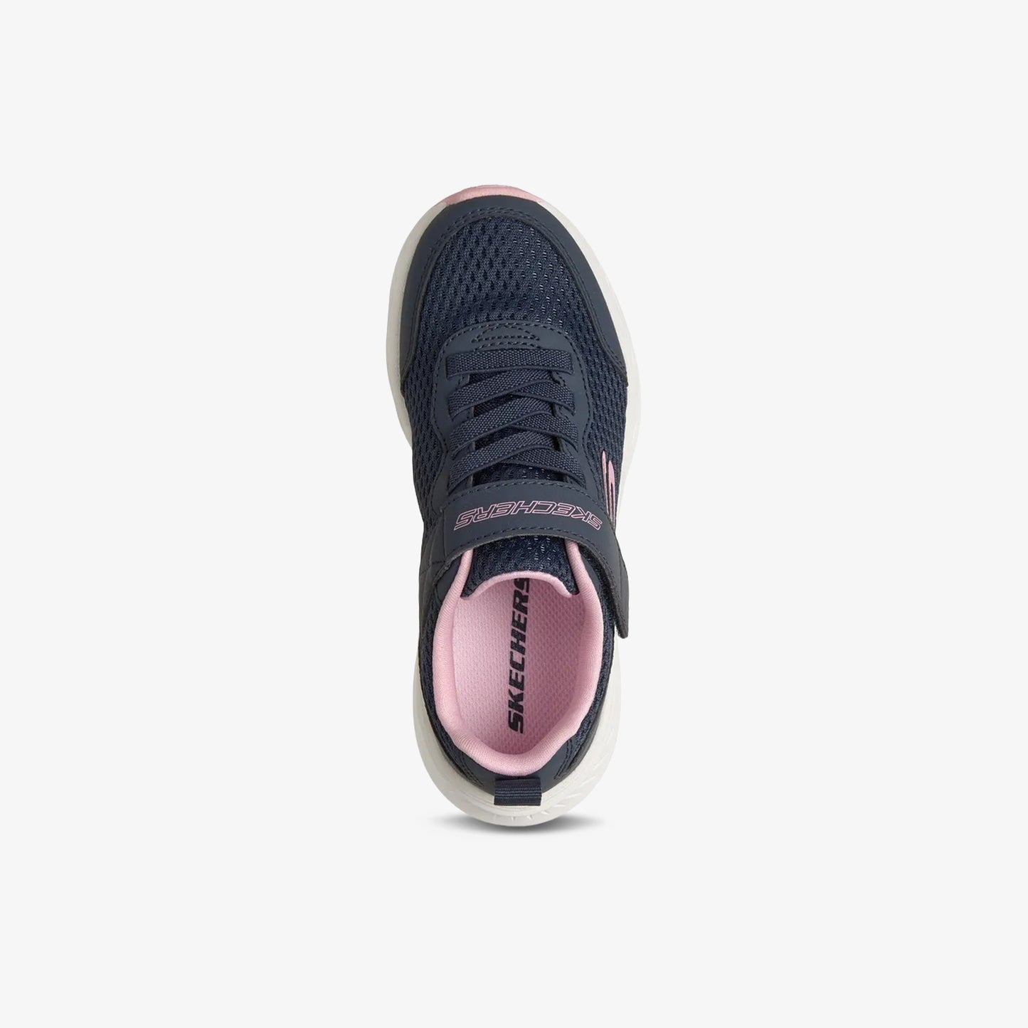 Tenis Skechers Edgeride Niña Azul Rosa