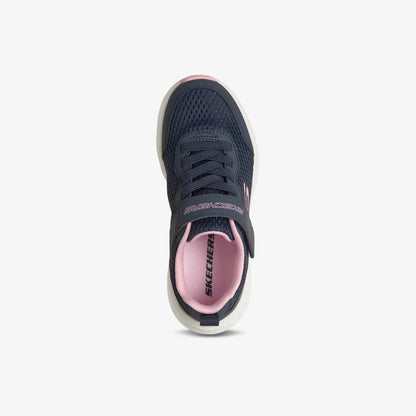 Tenis Skechers Edgeride Niña Azul Rosa