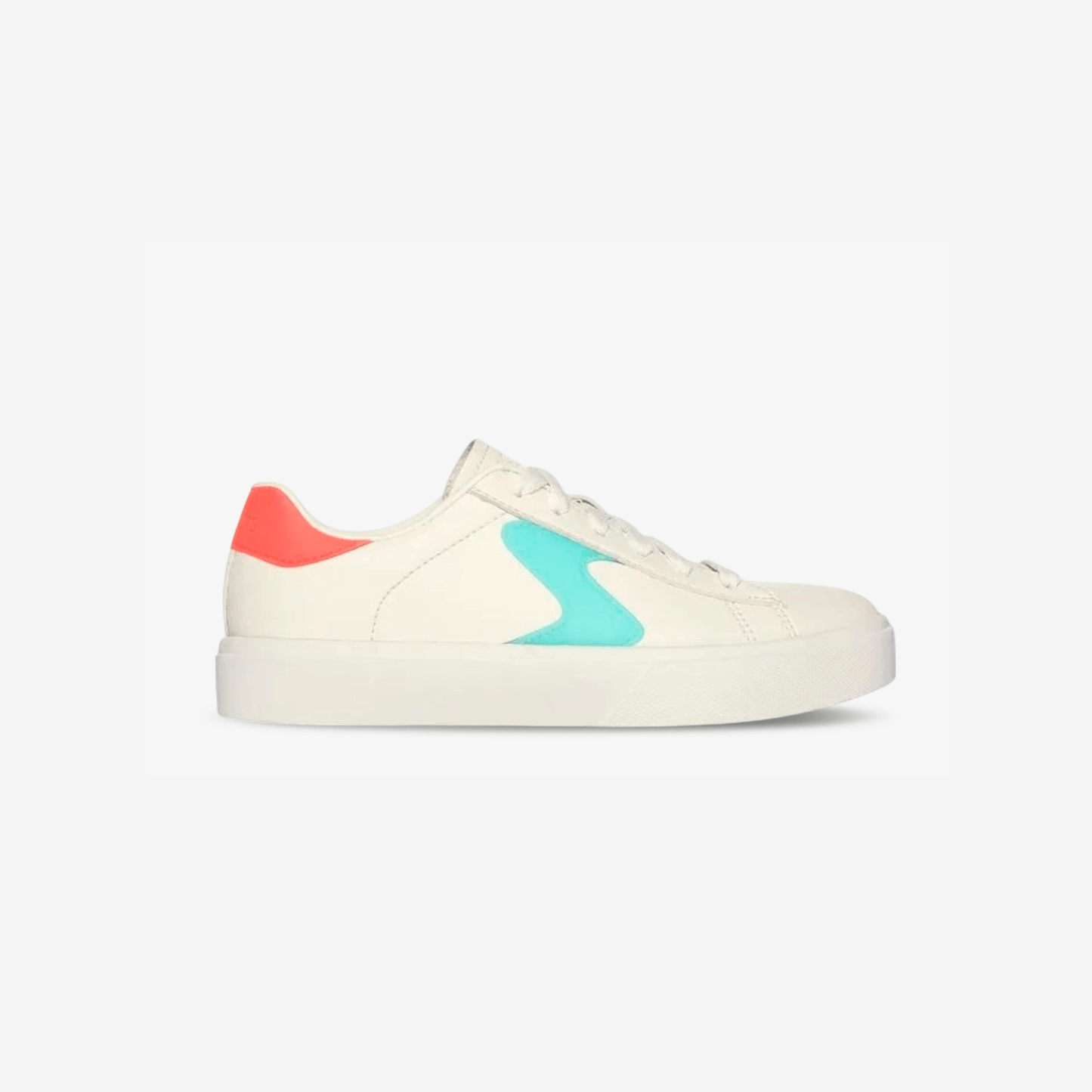 Tenis Skechers Eden Lx Niña Blanco Azul