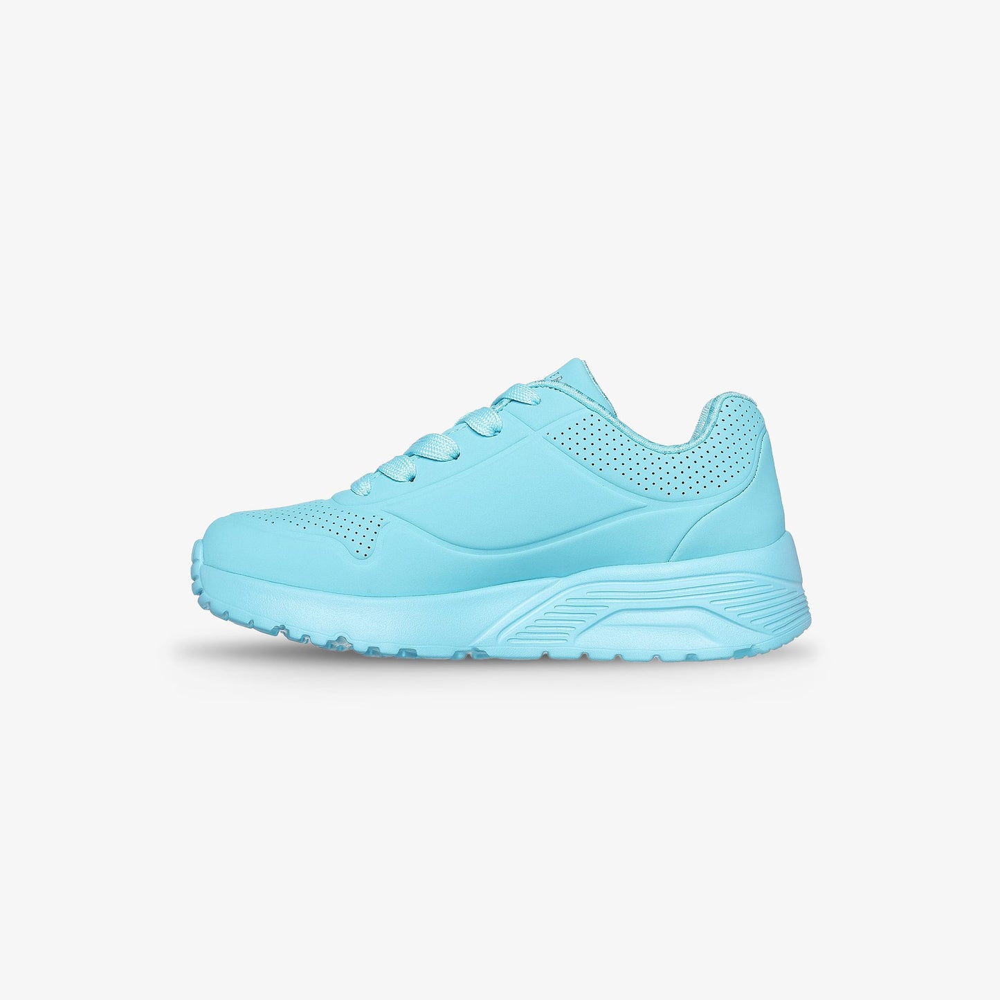 Tenis Skechers Glen 1 Neon Niña Azul