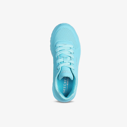 Tenis Skechers Glen 1 Neon Niña Azul