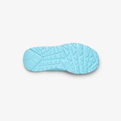 Tenis Skechers Glen 1 Neon Niña Azul