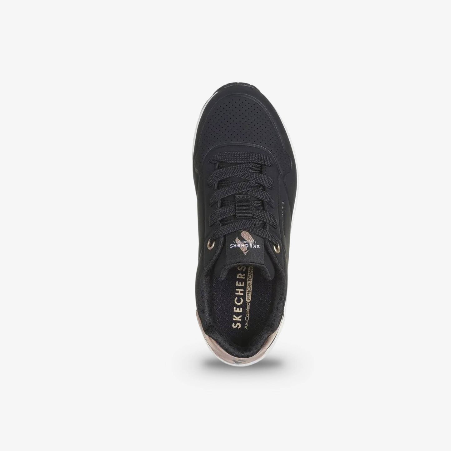 Tenis Skechers Uno Gen1 Shimmer Away Junior Negro