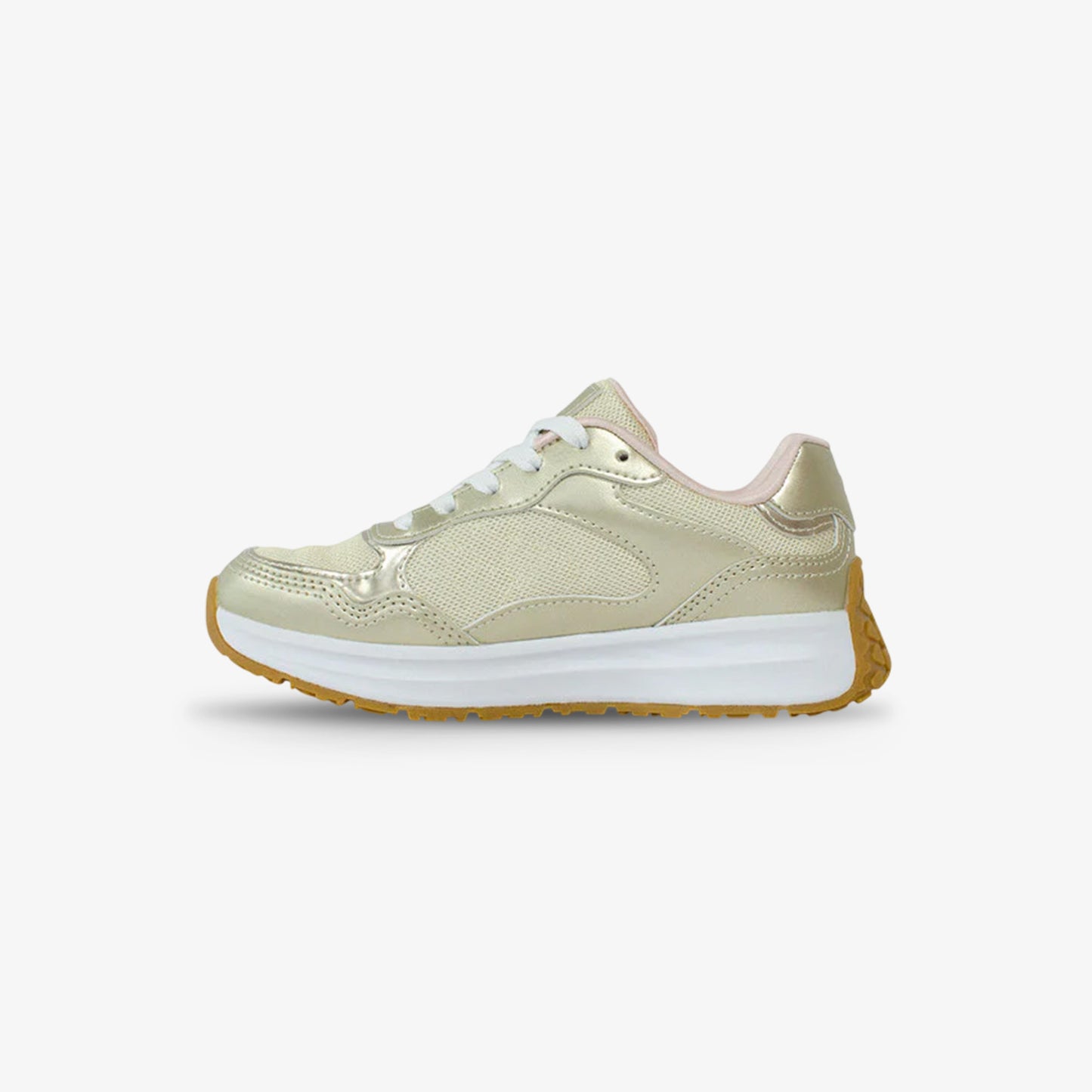 Tenis Skechers Lumina Niñas Dorado