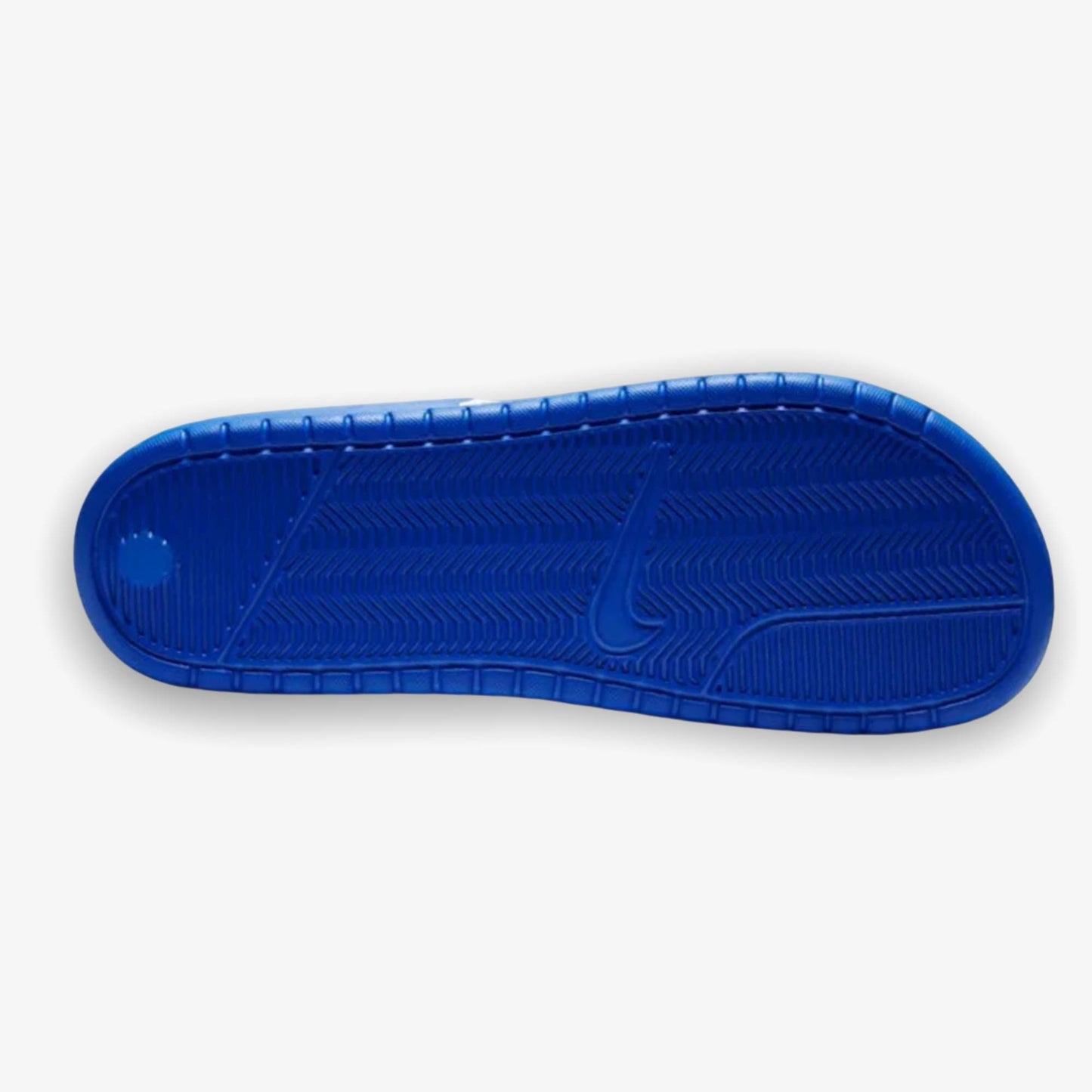 Chanclas Nike Benassi Hombre Blanco Azul