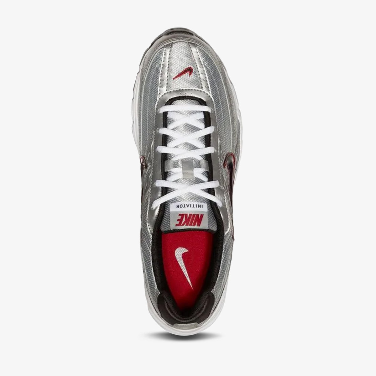 Tenis Nike Initiator Hombre Plateado Negro