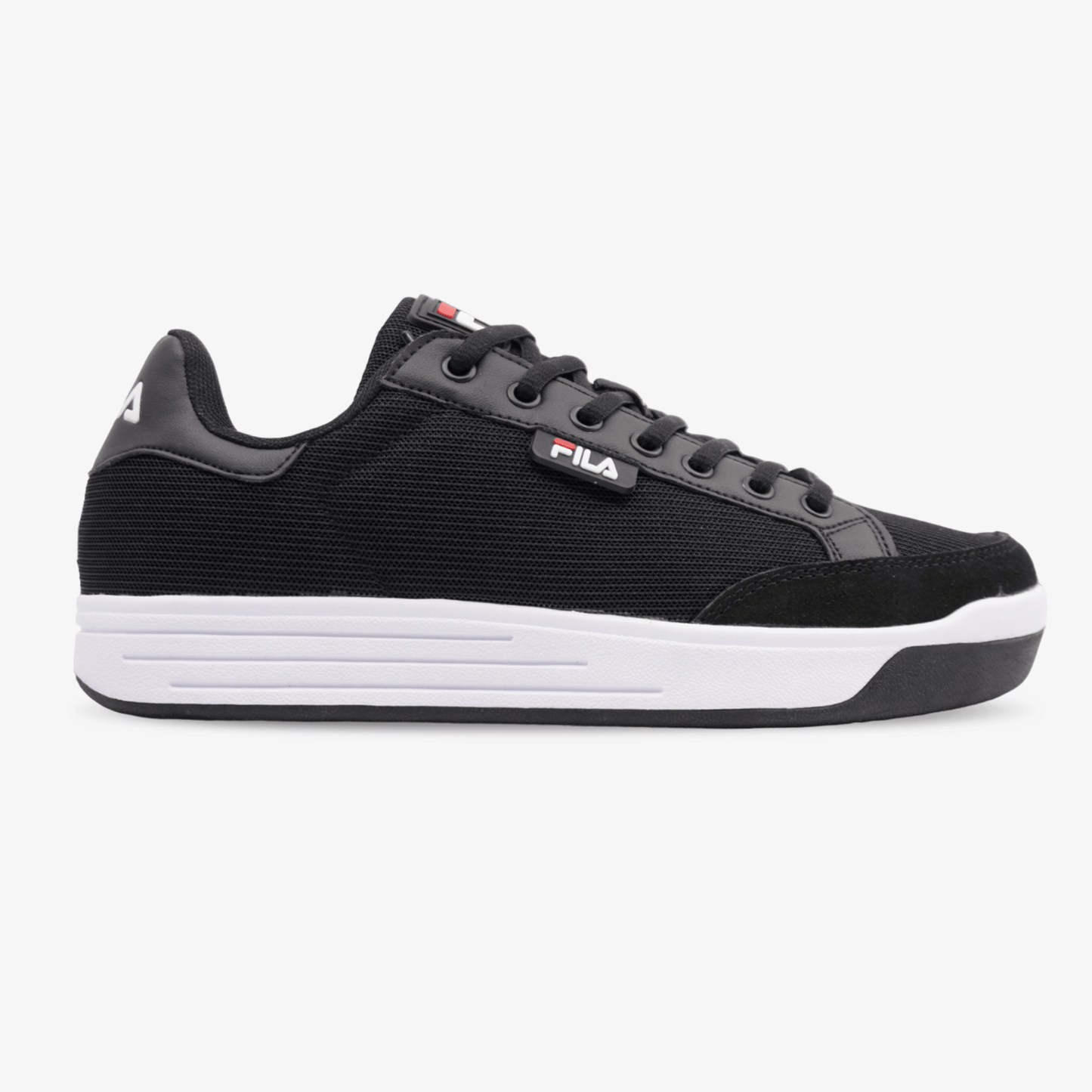 Tenis Fila Roverd Hombre Negro Blanco
