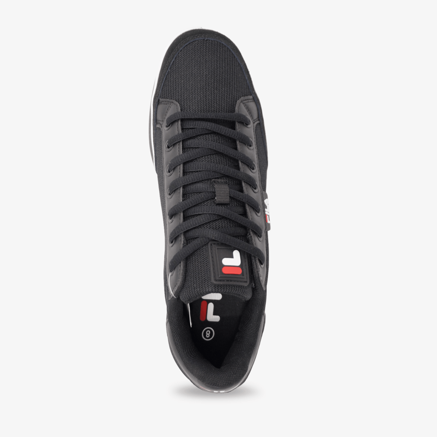 Tenis Fila Roverd Hombre Negro Blanco