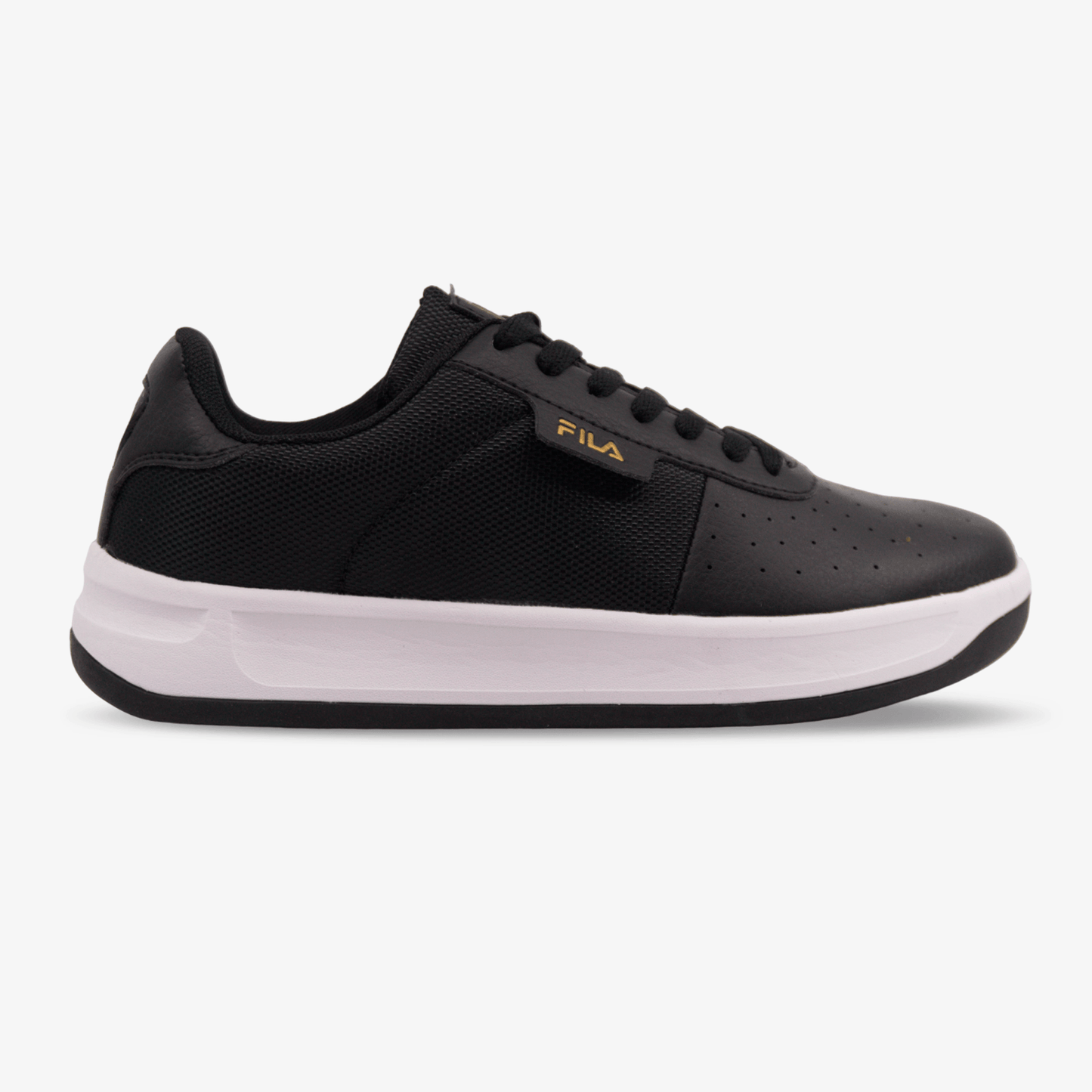 Tenis Fila Calmer Hombre Negro Blanco