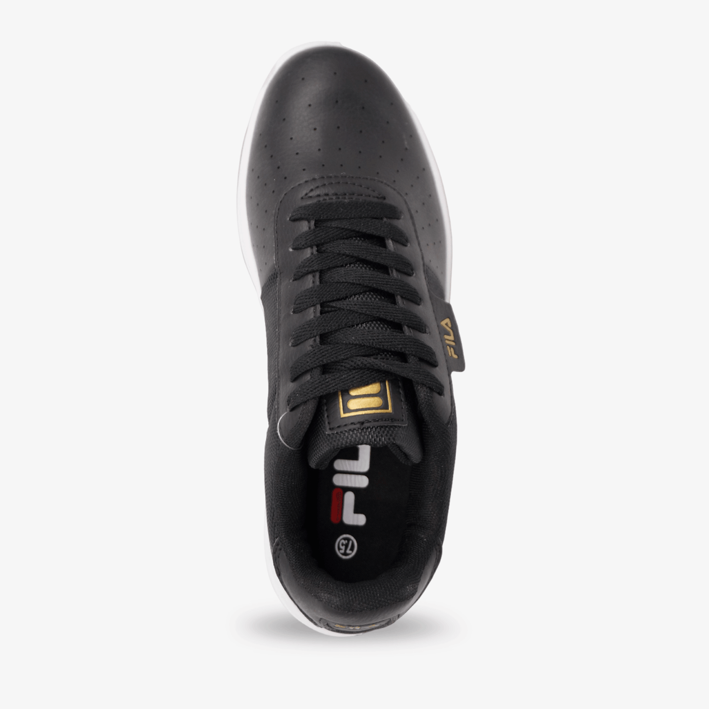 Tenis Fila Calmer Hombre Negro Blanco