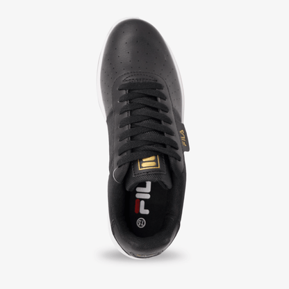 Tenis Fila Calmer Hombre Negro Blanco